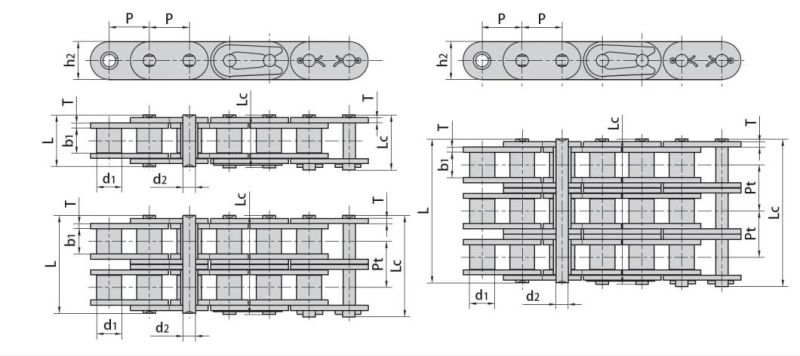 Conveyor Chain Flat Table Top Plate Chains Standard Plastic Good Price Selling High Quanlity Transmission Suppler Metric Chains Stainless Steel Conveyor Chain