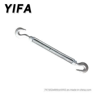 Us Type Turnbuckle with Hook&Hook Galvanized Steel DIN1480 Turnbuckle