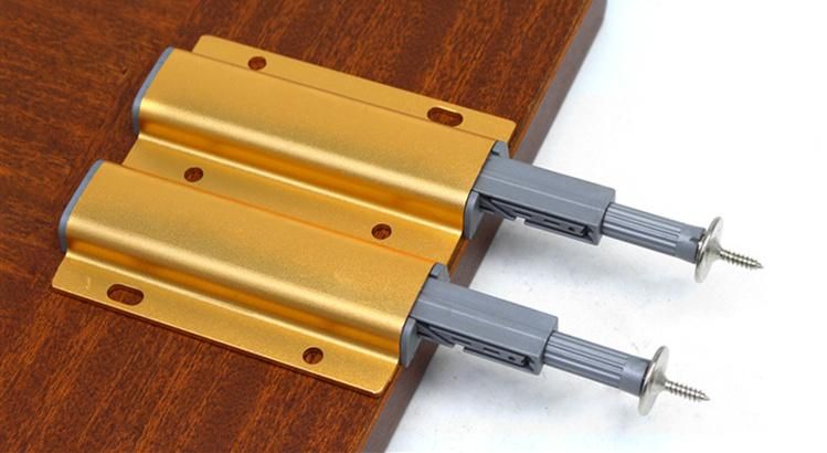 Double Side Cabinet Push to Open Latch Door System