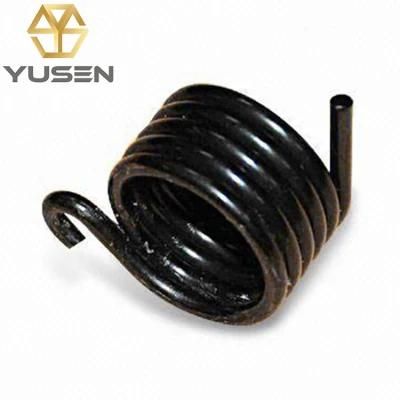 Black Carbon Steel Torsion Spring