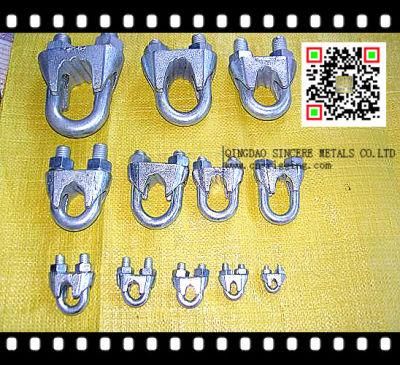 Us Type Malleable Wire Rope Clip for Rope Loop Strain