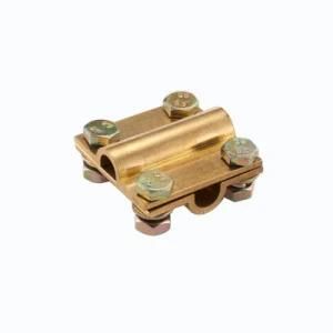 Copper Flat Tape Square Conductor Clamp Earth Clamp