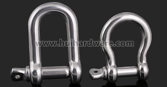 Stainless Steel Long D Shackle