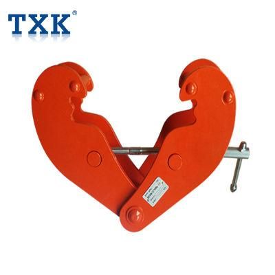 Txk 2 Ton Beam Clamps for Hoisting/Pulley Blocks/Loads/Crane Beam