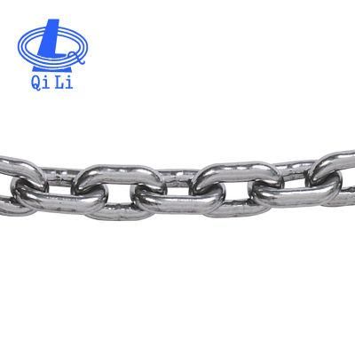 High Quality USA Standard ASTM80 7mm Stainless Steel Chain