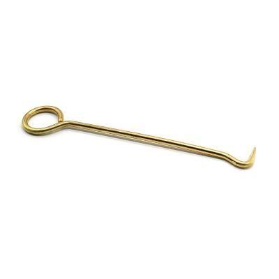 Factory Customized Brass Hooks and Eyes Long Spring Hook