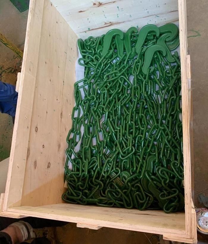 13mm Long Link Container Lashing Chain with Hook