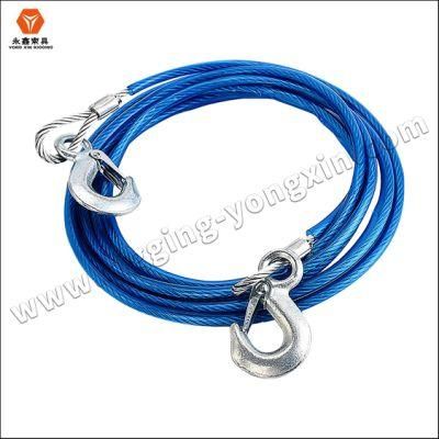 Manufacturer Wire Rope Assembly Sling with Hook Pressed Rope Ring Rigging Security Management Cable