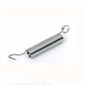 Spring Manufacturers Silver Zinc Long Large Adjustable Coil Tension Spring with Hook