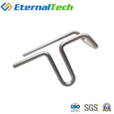 Customized Stainless Steel Wire Bending Springs U Shape Wire Forming Spring Clip for Bracket