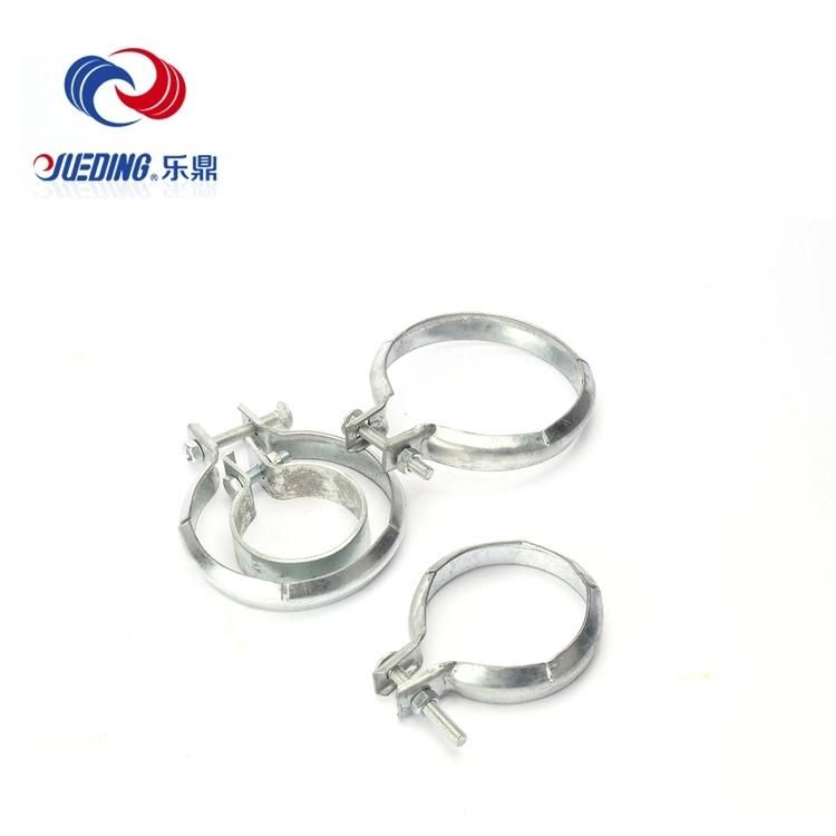 Adjustable Galvanized Iron Heavy Duy with Pipe Clamp