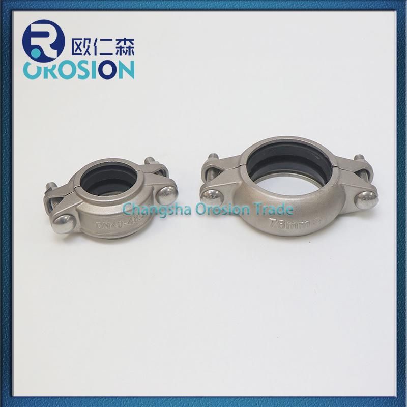 304 Stainless Steel Grooved Coupling Fitting