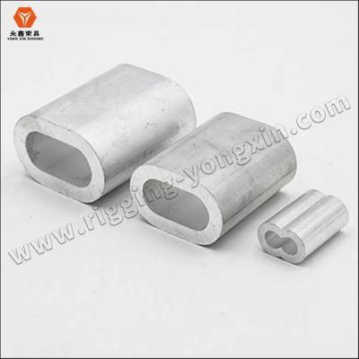 Hot Sale Factory Direct Ferrule Aluminum Crimping Loop Aluminium Sleeve for Wire Rope Fittings