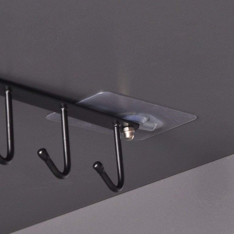 Cup Holder Under Cabinet Mug Hanger Hangers Under Shelf 6 Hook