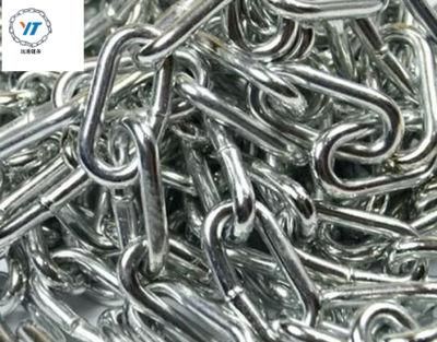 Ordinary Welded Mild Steel Electro Galvanized Medium Link Chain