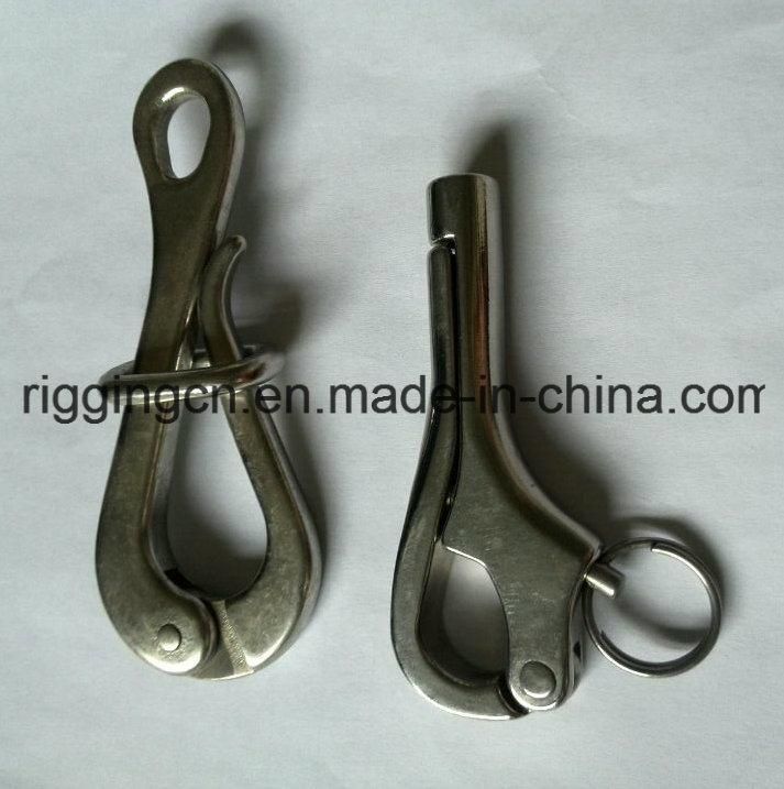 Stainless Steel Swivel Lifting Hook with Latch