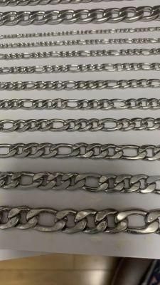 Stainless Steel Chain Handbags Chains Curb Chain Shoes Chains