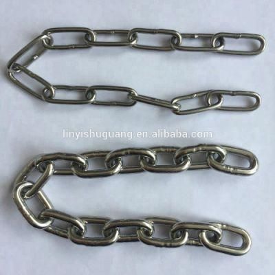 DIN5685A/C 304 Stainless Steel Short Long Link Chain