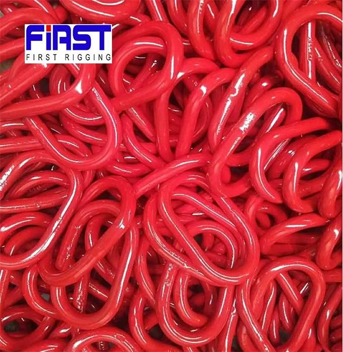 10mm G80 Ce Standard Wll 14.5t Red Color Chain Master Link