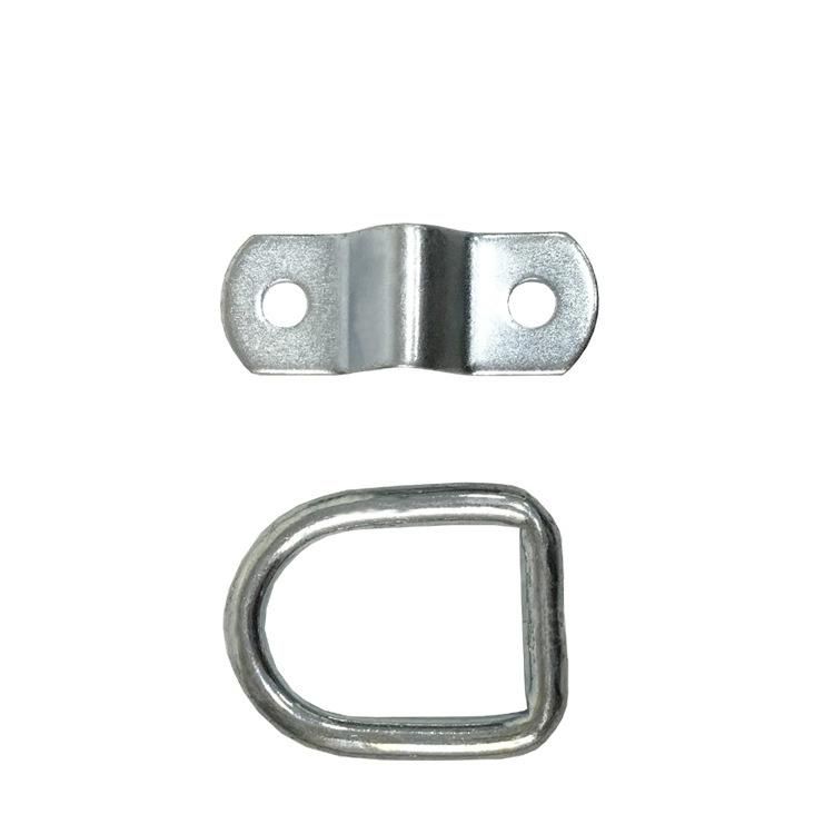 Trailer Lashing Rings D-Ring Tie Down Surface Mount Anchor-115X124mm Boundry Size
