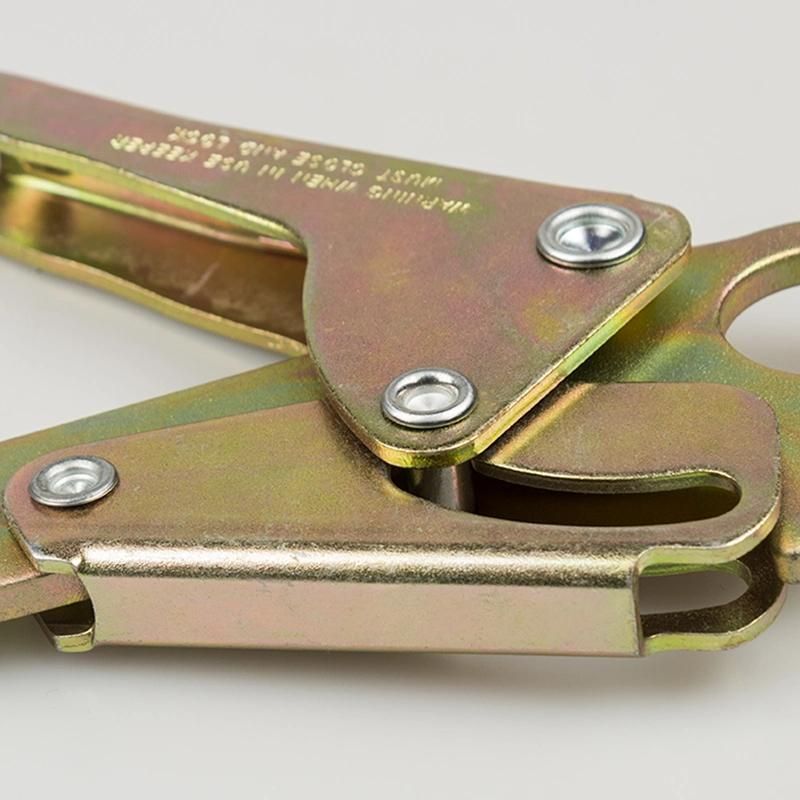 ANSI /CE Certificated Forged Double-Locking Steel Snap Hook for Safety Harness