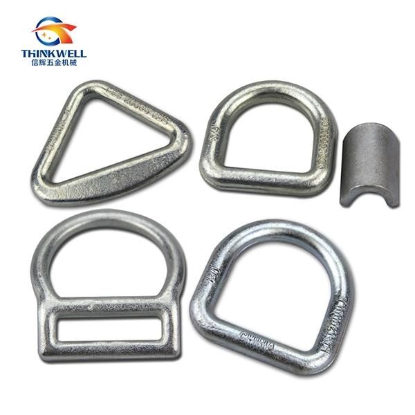 Galvanized Container Lashing Ring D Ring with Clamp Bracket