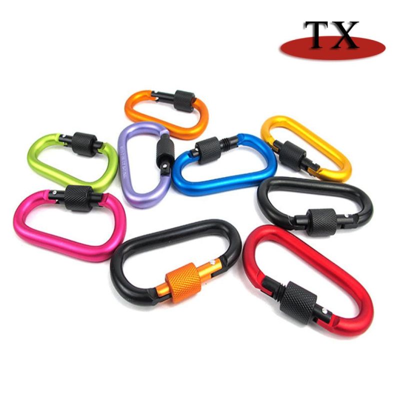 Portable Carabiner Hanging Buckle Aluminum Alloy Gourd Style Hanging Buckle