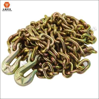 3/8&quot; X 25&prime; FT Heavy Duty Towing Chain for Cargo Automotive Truck Log Chain G43 Chain