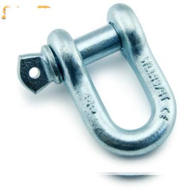 Carbon Steel Drop Forged Us Screw Pin Chain Shackle