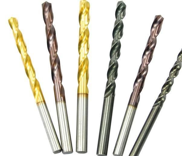 HSS Twist Drill Bit Fully Ground with Black & Amber Finish