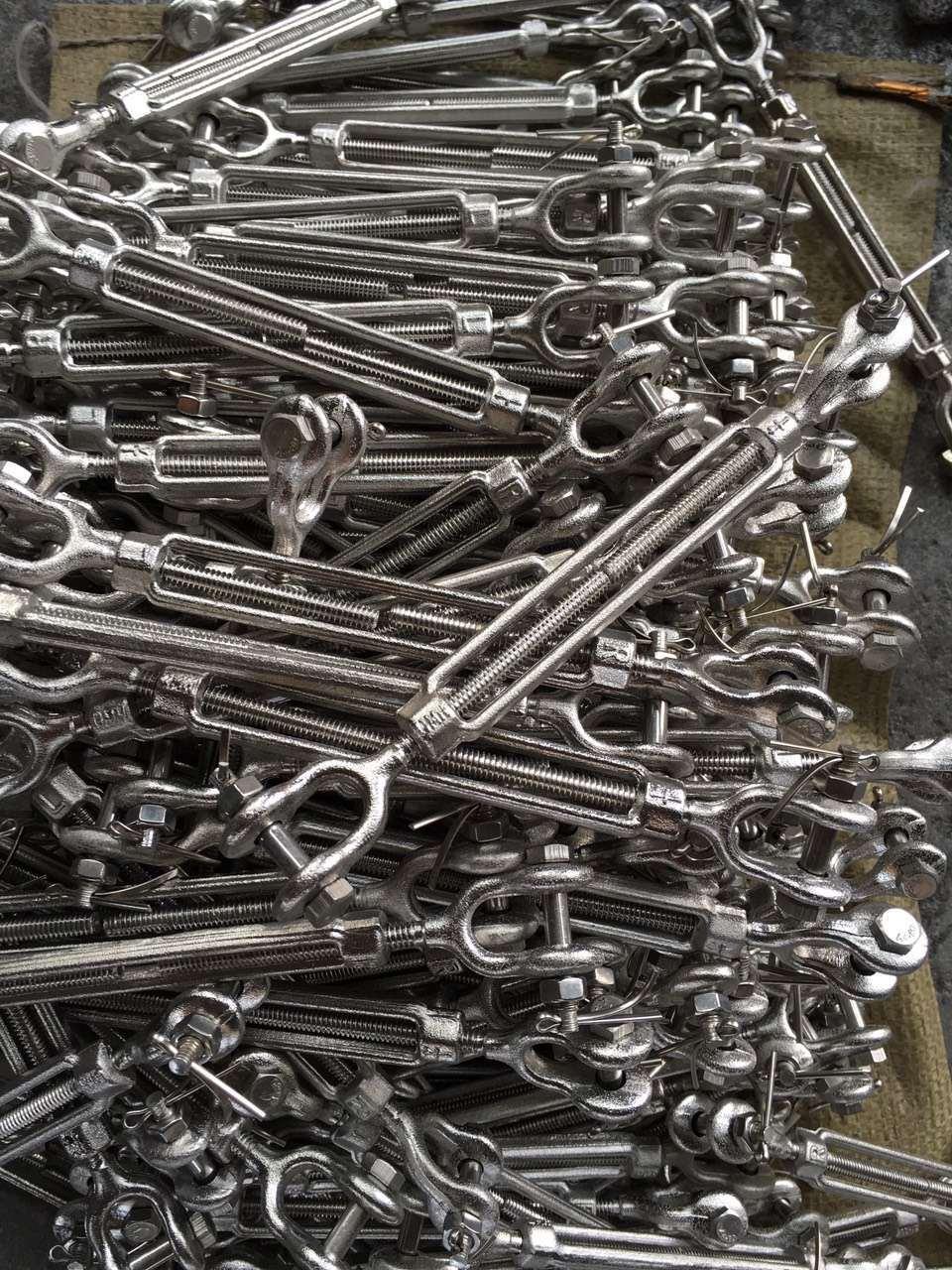 Us Type Stainless Steel Casting Body Turnbuckle with Jaw