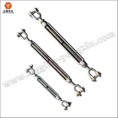 Galvanised Drop Forged Jaw &amp; Jaw Turnbuckle