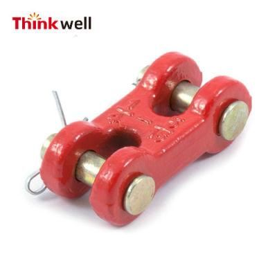 Red Painted Forging Carbon Steel H Type Twin Clevis Links