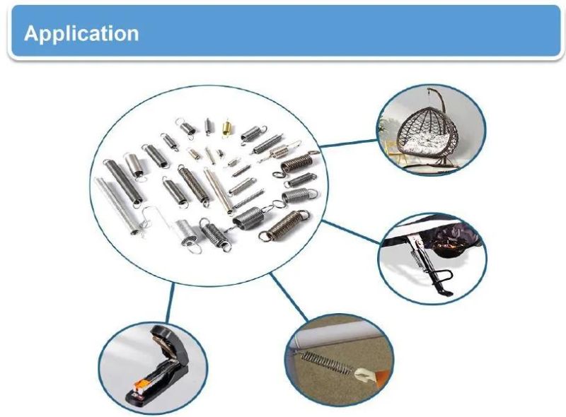 Stainless Steel Galvanized Tension Spring