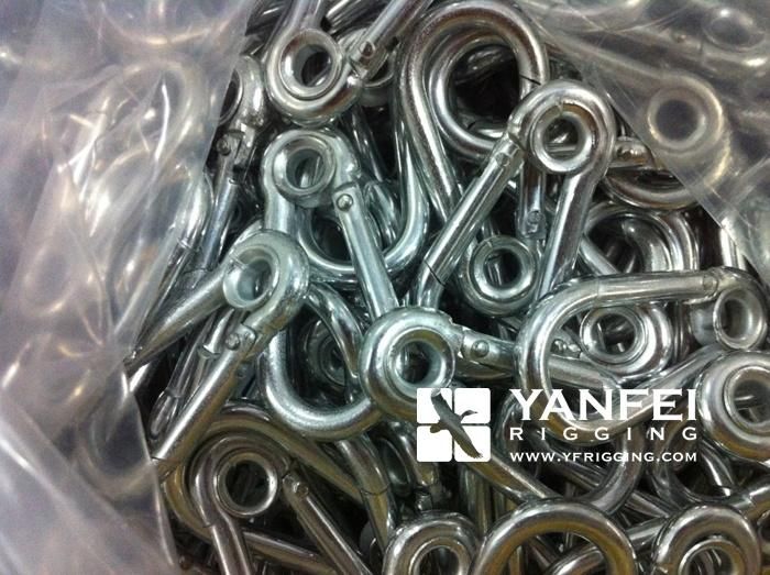 Zinc Plated Straight Type Snap Hook