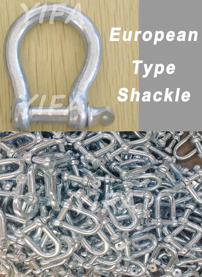 Factory Direct Forging Rigging European Bow Shackle