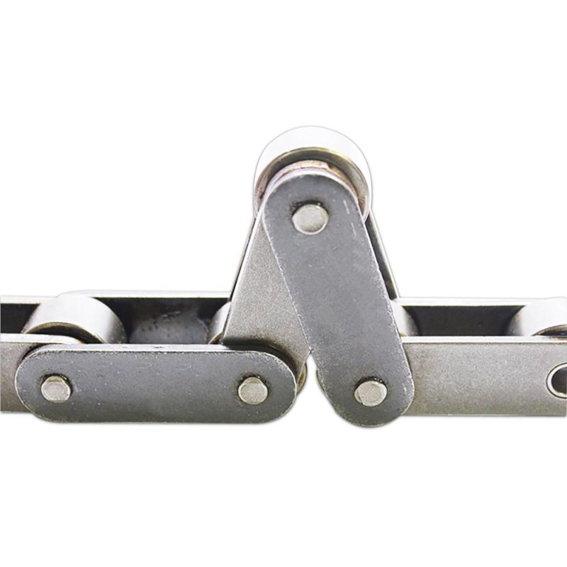 80 Roller Chain Straight Side Plates China Series Short Pitch Best Price Manufacture Special Attachments Double Lumber Sharp to Type Engineering Conveyor Chains