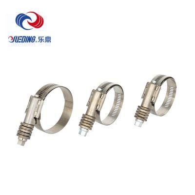 High Torque Constant Tension Hose Clamp with Washer and Liner