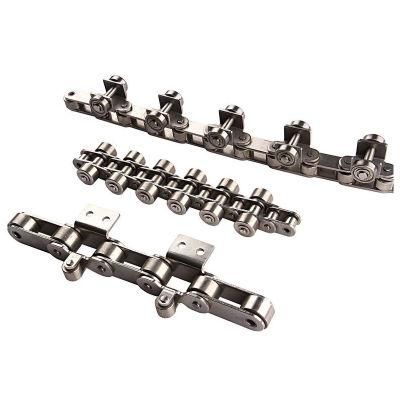 Professional Roller Chains Manufacturer Short Pitch Roller Chain with SA-1 Sk-1 Attachment
