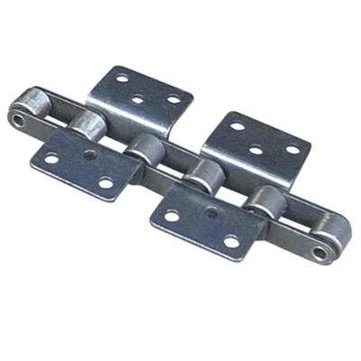 OEM Agricultural Machinery Engineering Industrial Transmission Double Pitch Conveyor Chain with Attachment