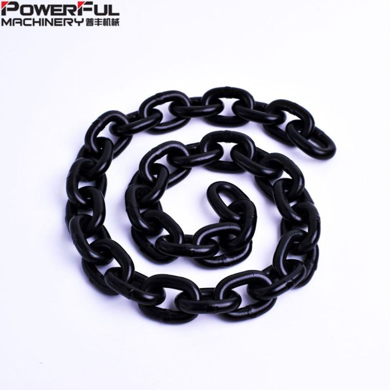 Black Oxide DIN En818-2 G80 Short Link Lifting Chain