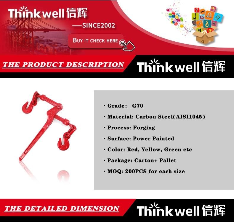 3/8-1/2 Red Painting Lever Type Load Binder