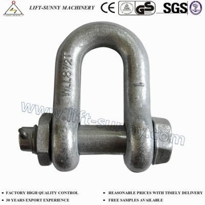 HDG G2150 Us Bolt Type Safety Pin Chain Shackles