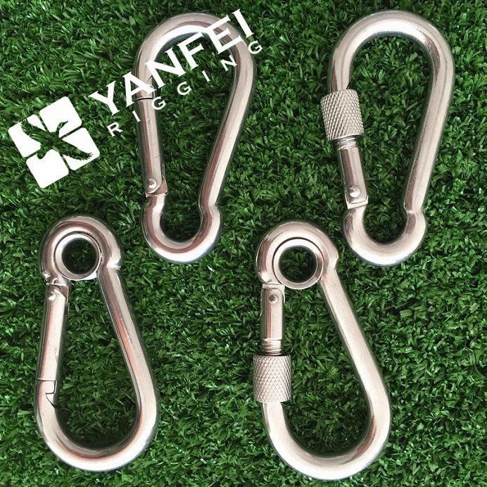 Stainless Steel 304/316 Spring Snap Hook