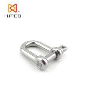 High Polished AISI304 Stainless Steel Marine D Shape Shackle