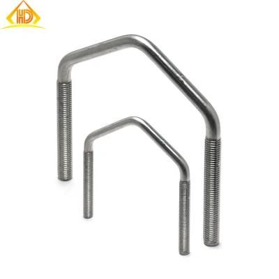 M8 M10 M12 Expansion Anchor Bolt Bending Bolt Stainless Steel 304 316 Zinc Roof Concrete Pipe V L J Bedning U Bolt