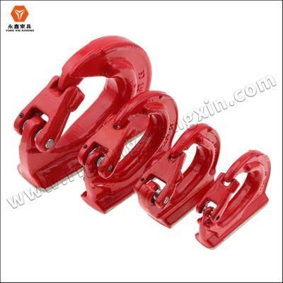 Alloy Steel Lifting Welding Hook Excavator Hook Sling G80 Grade Welding D-Type Lifting Ring