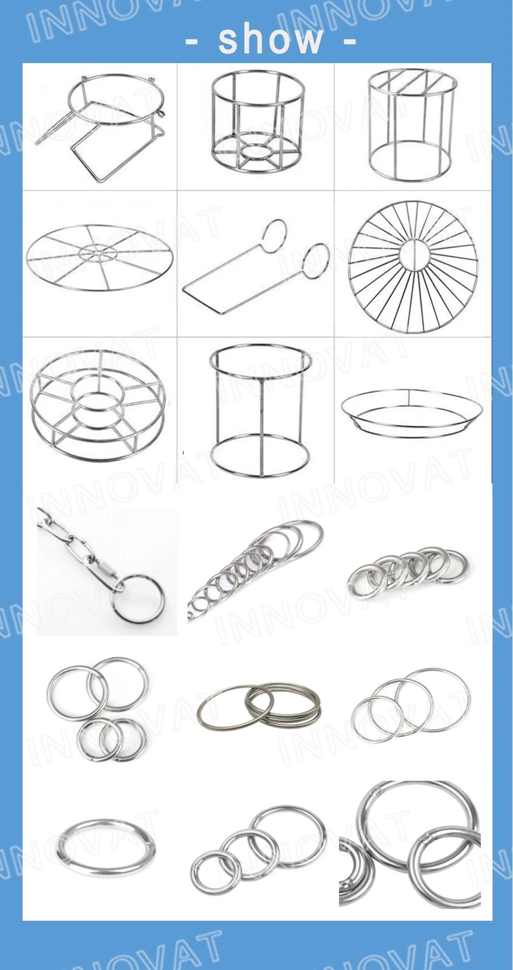 Inventory 4X40mm Round Type Stainless Steel Lacing Ring for Removable Thermal Insulation