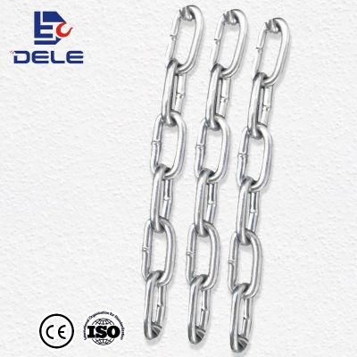 Supply Link Chain DIN763 2mm Chain G30 Chain Hand Chain Steel Chain Iron Chain Stainless Steel Chain