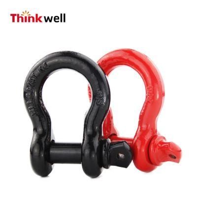 3/4&quot; Forged Black D Ring Shackle with Isolator